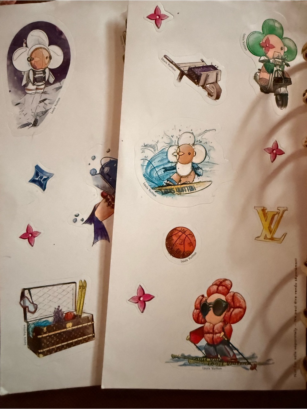 Louis Vuitton Monogram Notebook Agenda Cover in Brown and Tan - Picture 12 of 12